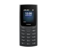 Nokia 110 Feature Phone with Built-in MP3 Player, Rear Camera, Long Life Battery and Voice Recorder - Charcoal