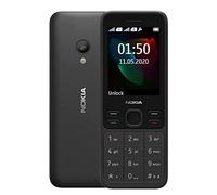 Nokia 150 (2020) Dual SIM Feature Mobile Phone, 2.4 Inch Display, Camera, FM Radio, MP3 Player, Expandable MicroSD up to 32 GB, Black