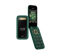 Nokia 2660 Flip Feature Phone mit 2,8"-Display, 4G-Konnektivität, Hörgerätekompatibilität (НАС), integrierter Kamera, MP3-Player, UKW-Radio und klassischen Spielen (Dual SIM) - Lush Green