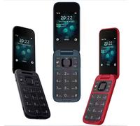 Nokia 2660 Flip Unlocked 4G Dual SIM - Big Button Mobile Phone - Easy Use Phone