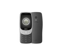 Nokia 3210 feature phone with 4G, 2.4" display, Retro design, 2MP camera, Dual SIM, Cloud Apps, 1450mAh battery, USB Type-C charging, Micro SD slot up to 32GB, Bluetooth 5.0 - Grunge Black