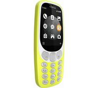 Nokia 3310 Single SIM 2G Unlocked - 64MB, Yellow, UK Charger & Headphones Included