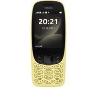 Nokia Feature Phone 6310 (2021) 2.8" 16MB RAM/4MB Storage FM Radio Dual SIM Unlocked Yellow