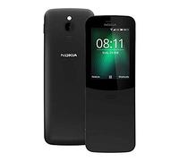 Nokia 8110 Mobile Phone Dual SIM Arabic Spanish Keyboard 2.45 Inch Display 4GB Memory 2MP Camera Black