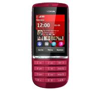 Nokia Asha 300 Sim Free Mobile Phone - Red
