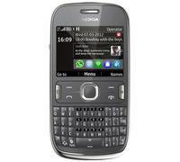 Nokia Asha 302 Mobile Phone on Vodafone / QWERTY/ Pay as you go / Pre-Pay / PAYG - Grey
