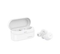 Nokia BH-405 Power Earbuds Lite, True Wireless Headphones, up to 35Hr Playtime, IPX7 Waterproof, Bluetooth Compatible, Inc Compact Wireless Charging Case, Snow/White