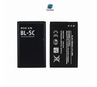Nokia BL-5C Mobile Phone Battery, 1000mAh, 3.7V - Black Nakia 105/106/ LOT