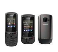 Nokia C2-05 Smartphone Orange Unlocked (Screen: 2 Inches - VGA Camera - Micro-USB 2.0) Grey