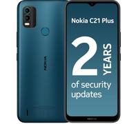 SIM Free NOKIA C21 Plus Dual SIM 32GB CYAN for Phones