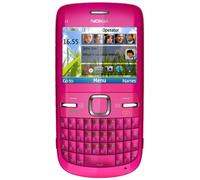 Nokia C3-00 Pink - smartphones (Single SIM, EDGE, GPRS, GSM, Bar, Lithium-Ion (Li-Ion), Pink, 2.1+EDR)