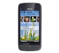 Nokia C5-03 Symbian Touch Screen Sim Free Mobile Phone with Handsfree Headset (WH-102) - Black