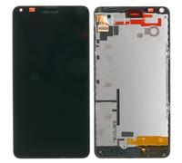 Nokia Lumia 640 Display Module LCD Touch Screen Assembly Glass + Frame Black