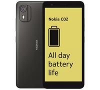 Nokia Mobile Phone C02 4G Android 2GB RAM 32GB SIM Free Charcoal SP01Z01Z3009Y