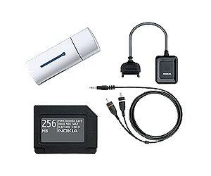 Nokia Music Pack with 256MB MMC Card/Audio Adapter/USB MC-SD Card Reader