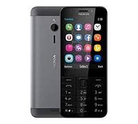 Nokia RM-1172 Dark Silver All Carriers Mobile Phone 230, 7.11 cm (2.8 Inches) (Dual SIM, MP3 Player, MicroSD Card Reader, 1200 mAh Battery, Torch) Grey, Standard
