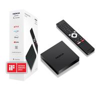 Nokia Smart Android TV Streaming Box 8000 With Android 10.0 and Built-in Black