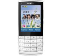 Nokia X3-02 touch & type - White Silver (Unlocked) Smartphone