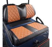 NOKINS Golf Cart Diamond Vinyl Seat Covers Fits Club Car Precedent 2004-UP