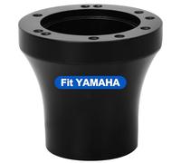 NOKINS Yamaha Golf Cart Steering Wheel Adapter, Golf Cart Steering Wheel Adapter for Yamaha Golf Cart Mounting Adapter (Black)