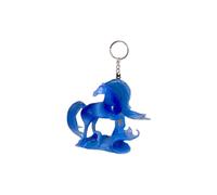 Nokk Blue Ice Elsa Horse Key Ring Keychain PVC Ornament Figure Charm 4