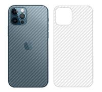 NOKOER Back Protector Film for iPhone 12 Pro Max, 4 Pack Ultra Slim Scratchproof Soft Film, Anti-fingerprint, Non-slip, Transparent