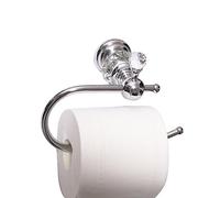 Nokozan Luxury Crystal Series Toilet Paper Holder Wall Mouted, Chrome