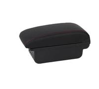 NOKRGQW Car Armrest Box For Acura RSX DC5 Car Armrest Box Central Storage Retrofit Interior Accessories Dedicated(B red line 3USB)