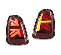 NOKRGQW Rear Tail Light For Mini R Series 2th Gen R56 R57 R58 R59 07-13 LED Tail Lights With Amber Sequential Turn Signal