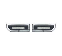 NOKRGQW Tail Light Assembly For Suzuki For Jimny For JB64 For JB74 2019 2020 LED Rear Taillights Modified Brake Light Flowing Turn Signal Lamp(White)