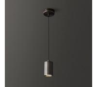 NOKTAI Brass Chandelier LED Light Luxury Bedside Long Line Pendent Lamp Porch Bar Bedroom Decoration Ceiling Hanging Light, Ceiling Light