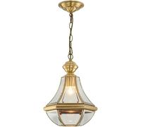 NOKTAI Brass Modern Chandeliers Single Head Industrial Rustic Romantic Ceiling Light Fixtures Farmhouse Lighting,Hanging Light