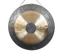 NOKTAI Traditional Chinese Feng Shui Gong Drummer, Gong Healing Symphony Orchestra, Large Percussion Instruments for Therapy or Simple Relaxation 20cm