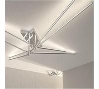 NOKTAI Wall lamp, Modern Chrome Plated LED Ceiling Light Wall Mounted Lamp Spiderweb Shaped Living Room Deco Wall Bedroom Ceiling Lights Rotatable,Chandelier Lamps