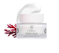 Noku Marine Cream | Award Winning | Vegan & Cruelty-Free - Red Algae Extract with Vegan Collagen, Vitamin C & Argireline Peptides for Hyperpigmentation, Anti-Aging, and Hydration.