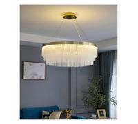 NOKXDKJWT Luxury Crystal Modern Ceiling Chandelier - Elegant Pendant Lamp for Living Room, Dining Room & Home Decor, Stunning Lighting Fixture to Enhance Your Space