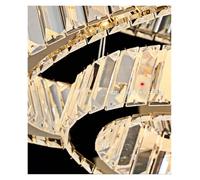 NOKXDKJWT Luxury Modern LED Crystal Chandelier - Elegant Pendant Lights for Living Room, Home Decor, Stylish Hanging Fixtures & Energy-Efficient Bulbs.