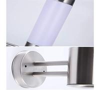 NOKXDKJWT Wall Light Pendant Lighting Ceiling, European Light - Simple Outdoor Lamp Stainless Steel Waterproof Lights LED Aisle Street Balcony Garden Milk White Lampshade Lantern Sconce