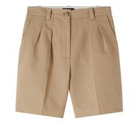 Nola Cotton and Linen Shorts Beige S