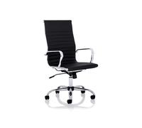 Nola Executive Chair High Back Soft Bonded Leather Black
