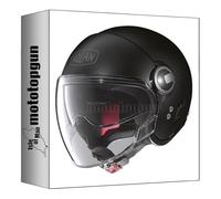 nolan motorbike helmet jet n21 visor 06 classic flat black size l mototopgun