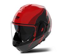 Nolan N-120-1 Fluente Modular Helmet Red/Black/Red Visceral GlossyXS Red,Black,Red Visceral Glossy