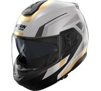 Nolan N100-6 Cinetico 360, flip up helmet L Matt Light Grey/Grey/Black/Gold
