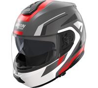 Nolan Helmet N100-6 Cinetico 361 Modular flip-up Matt Dark Grey/White/Red/Black M