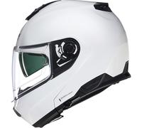 Nolan N100-6 Classico Flip Up Motorcycle Motorbike Helmet - Metal White