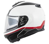 Nolan N100-6 Incognito Flip-Up Helmet unisex White/Red/Black, XS