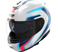 Flip-Up Helmet Nolan N100-6 RADIANTE 358 Bianco / Blu / Rosso