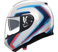 Nolan N100-6 Radiante 358, flip up helmet XXL Black/Dark Grey/Red/White/Green