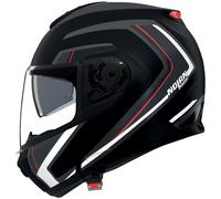 Nolan N100-6 Radiante Helmet, black-grey-red, size S for Men