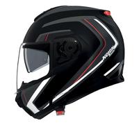 Nolan Helmet N100-6 Radiante 357 Flip-up Matt Black/Dark Grey/Silver/Red M